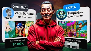 ELE COPIOU UM CANAL DARK DE 100 MIL POR MÊS E...