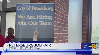 Petersburg hosts job fair every month for those looking for opportunities