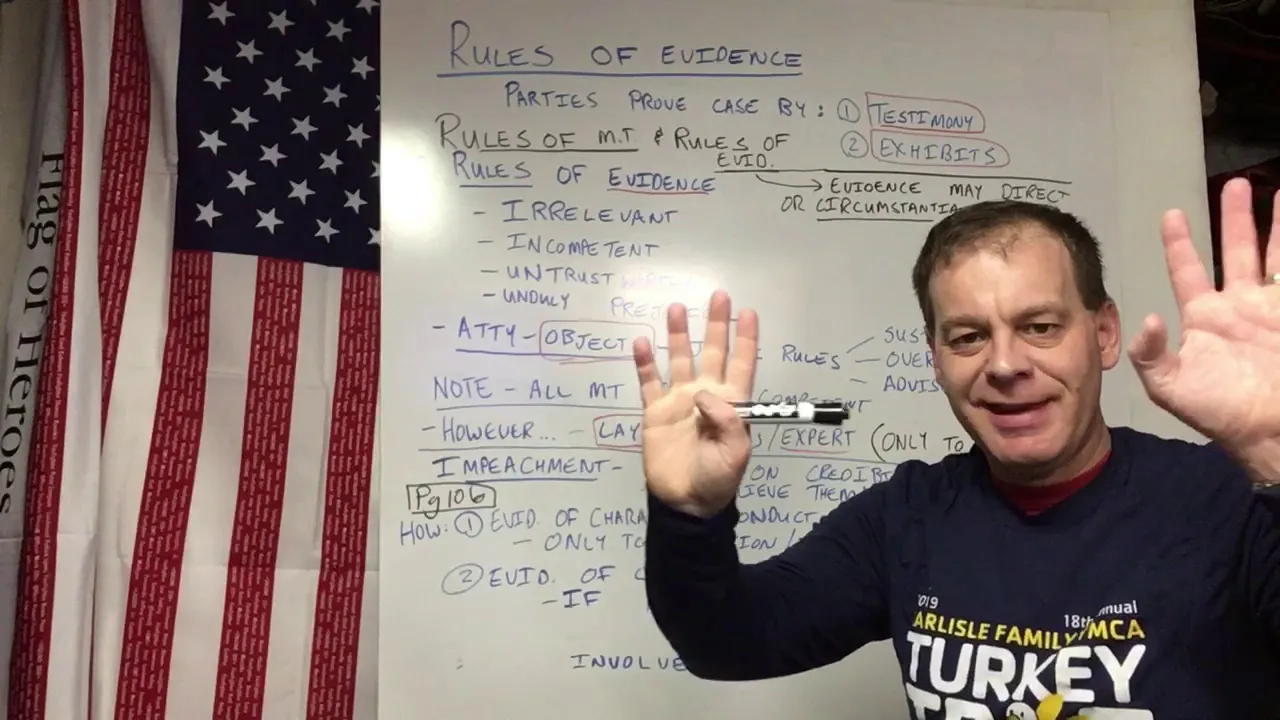 Rules of Evidence Explained | Mock Trial Education Guide