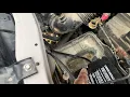 Ford Escape starter removal EASY How to in 2 minutes