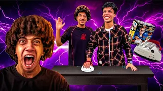 عمر شاور وحمو ايهاب والقيصر أسأله محرجه جهاز كشف الكذب عمر شاور جديد 