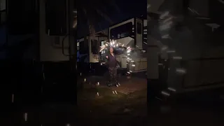 Turned out to be a quiet night. So we have to bring our own fireworks. #newyearseve2024 #fireworks