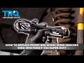 How to Replace Front ABS Wheel Speed Sensors 2008-2010 Ford F-250 Super Duty