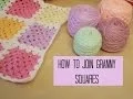 CROCHET How to join granny squares for beginners Bella Coco