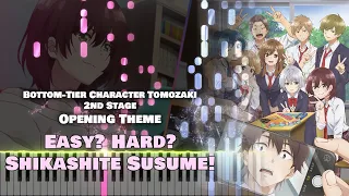 Download (Full) Jaku-Chara Tomozaki-kun 2nd Stage OP『Easy Hard Shikashite Susume!』DIALOGUE+ [piano] MP3