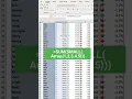 Excel - How to use array formula to find sum of 5 largest or smallest items in an array