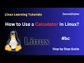 How to Use a Calculator in Linux bc Command Secure 2 Cyber