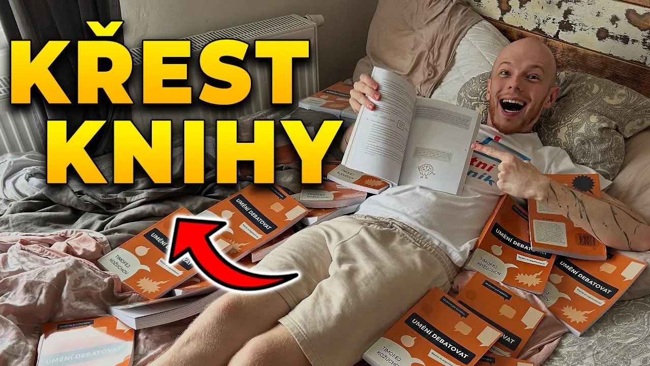 Křest knihy UMĚNÍ DEBATOVAT