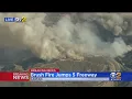 SigAlert Issued By CHP For Wildfire Burning Off Interstate 5 North Of Castiac And Is 0 Contained