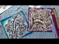 Eni Oken s Tangle Scroll work lesson