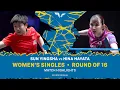 Download Lagu Sun Yingsha vs Hina Hayata | WS R16 | #EuropeSmash 2025