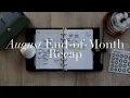 3 Inserts That Made Me the Most Productive SAHM Ever August End-of-Month Flip Through
