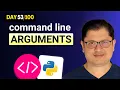 Python Command Line Arguments 99 of people don t know this