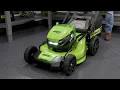 Operating Your Greenworks Self Propelled Mower