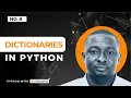 Python Tutorials for Data Analytics Data Science Dictionaries
