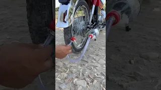 Bike puncher experiment #ustad #Adeel