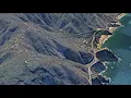 Highway 1 Pacific Coast Highway California USA 3D map render Mapbox