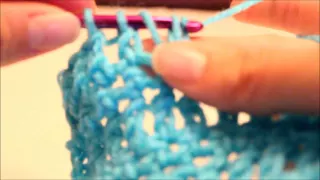 Decrese Double Crochet-Left Handed
