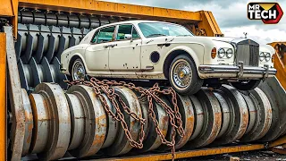 Most Insane Shredding & Crushing Machines That Obliterate Everything – Destroy Cars Fast #3