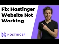 Fix Hostinger Website Not Working 2026 Easy Guide