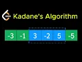 Kadane s Algorithm in 2 minutes LeetCode Pattern