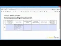 AEM Forms Complex dropdown list