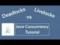 Deadlocks vs Livelocks - Java Concurrency