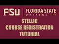 FSU - Stellic Course Registration Tutorial