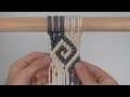 DIY Intermediate Macrame - Reverse Double Half Hitch Knot Spiral Pattern