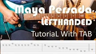Download LEFTHANDED - Maya Persada - Guitar Intro \u0026 Solo Tutorial with TAB MP3