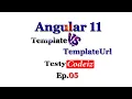 angular 11 tutorial for Beginners Template and TemplateUrl in Angular templateurl in angular11