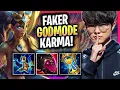 Download Lagu FAKER LITERALLY GOD MODE WITH KARMA! - T1 Faker Plays Karma MID vs Talon! | Season 2024