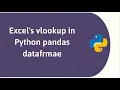 How to use vlookup or mapping in python Pandas Applymap function