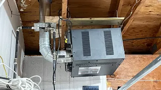 My first gas heater install - Mr heater Big Maxx garage heater 399 from Menards