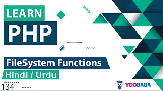 PHP FileSystem Functions Tutorial in Hindi Urdu