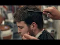 He s back Our record-breaking ASMR Haircut and Beard Trim at NYC Barber Shop Museum