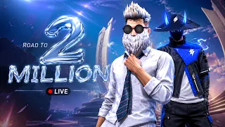 ROAD TO 2 MILLION 🔥 | FREE FIRE MAX LIVE 😈 | PRATYUSH GAMER
