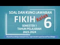 Download Lagu SOAL DAN KUNCI JAWABAN FIKIH KELAS 6 ULANGAN AKHIR SEMESTER 1 TAHUN 2023-2024