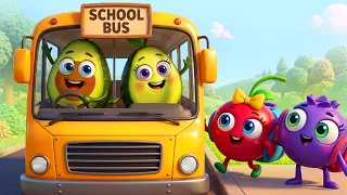 School Bus Adventure 🚌 Stay Safe in the Bus 😱 Kids Cartoons & Songs