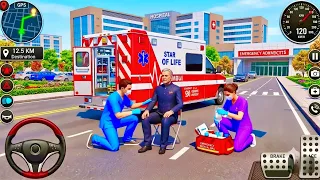 🚨 Emergency Ambulance Simulator 🚑 Real Rescue Missions | Android Gameplay