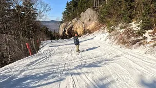 Loon Mountain Sunset to Bear Claw Extension