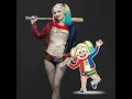 Download Lagu Harley Quinn with the Charlie \u0026 Lola Character #mixart #aiart #margotrobbie