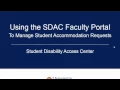 Faculty Using The Online Portal