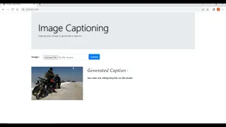 IMAGE CAPTION GENERATION USING DEEP LEARNING