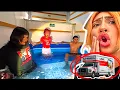 WE BUILT A POOL IN A U-HAUL THIS WAS CRAZY