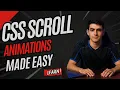 How to Create Stunning Scroll Animations with CSS Easy Guide for Beginners