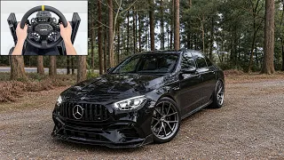 2022 Mercedes E63s AMG + DLSS5 | Forza Horizon 6 | Steering Wheel Gameplay