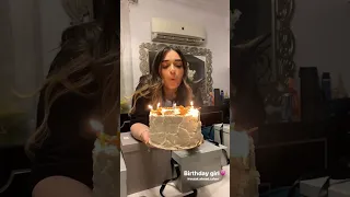 ملك احمد زاهر من حفل عيد ميلادها 