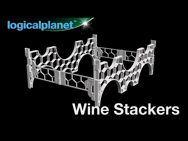 Wine Stackers, 2-Bottle per Layer Version video thumbnail