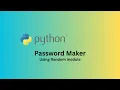 I Created a Password Generator using Python in 5 Minutes - CodeWithAsif